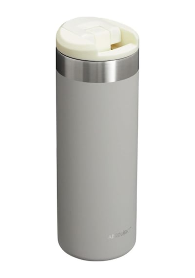 Stanley The Aerolight Transit Mug Termos Bardak, Gri Ash , 0.47 Çok Renkli