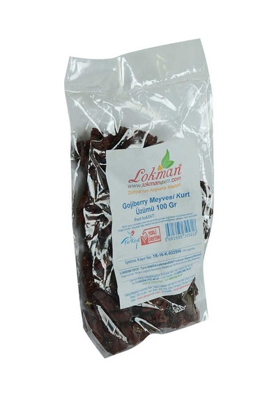 Gojiberry Meyvesi Kurt Üzümü Doğal 100 Gr Paket Diğer