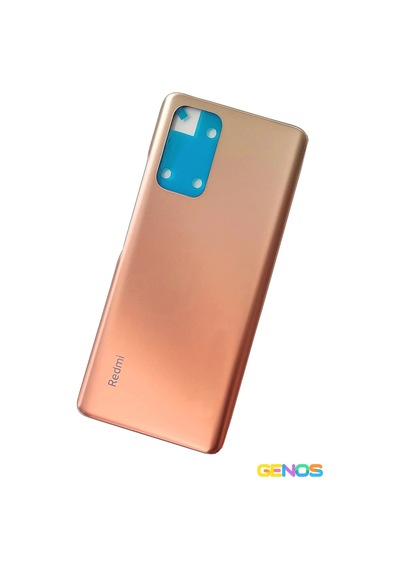 Xiaomi Redmi Note 10 Pro Uyumlu Arka Cam Pil Kapağı Batarya Kapağı Gold Bakır Diğer