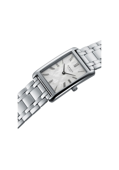 Obaku Denmark V311lxcwsc Quartz Çelik Gri 24 Mm Kadın Kol Saati Gri