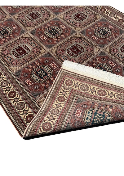 El Dokuma Sıfır Bünyan Halısı 150x230 Krem Gülkurusu 4 M2 %100 Yün Halı
