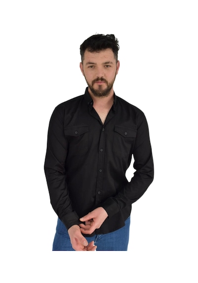 Erkek Spor Gömlek Silim Fit 9957 Bgl-st02722 001