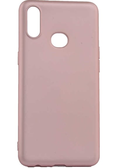 Samsung Uyumlu Galaxy A10s Kılıf Zore Premier Silikon Kapak Rose Gold