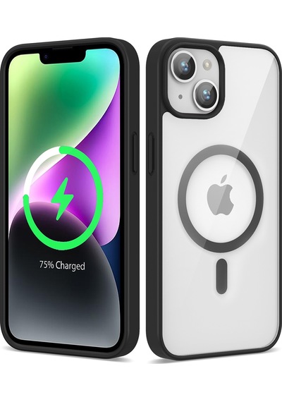 Apple Uyumlu iPhone 14 Kılıf Magsafe Wireless Şarj Özellikli Silikon Zore Ege Kılıf