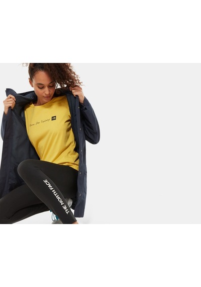 The North Face Sarı Kadın Günlük Tişört Nf00A6Przbj1 W Nvr Stp Ex Sarı