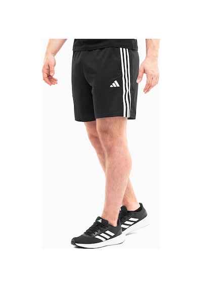 Adidas Black/whıte Erkek Günlük Şort Tr-es Pıq 3sho Ib8111 Siyah