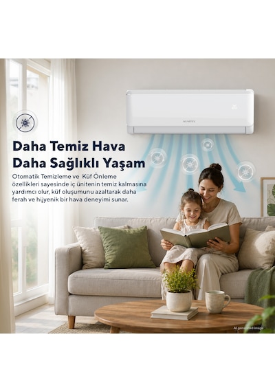Kumtel Sugi KMSAC-18 18000 Btu A++ Inverter Duvar Tipi Klima