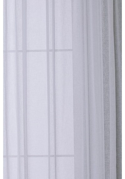 Gauze Fabric Design Keten Plus Tül Perde Optik Beyaz, 200 X 260 Diğer