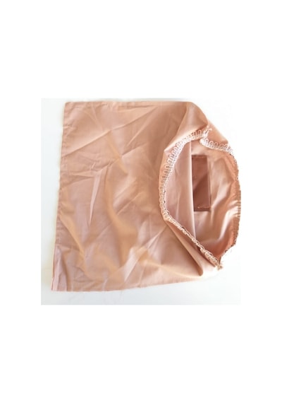 Çanta Aksesuar Fermuarsız 38x38 Cm Dikilmiş Astar Sütlü Kahve