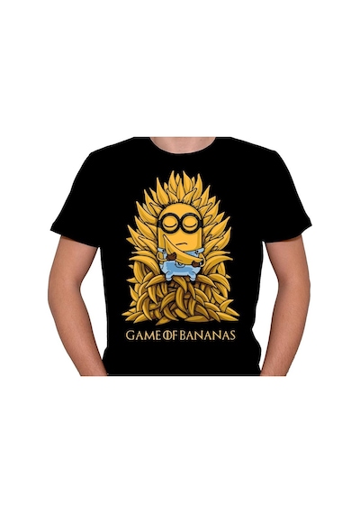 Game Of Bananas Muz Oyunları Minions Tişört Unisex T-shirt 001