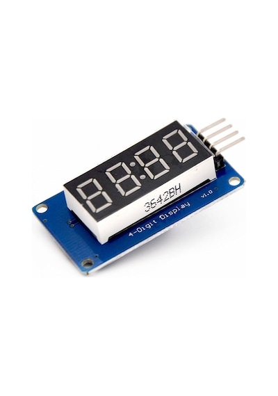 Emes Robotik Tm1637 4 Hane 4 Digit Dijital Seri 7 Segment Ekran Saat Iıc Tm1637 4 Modül