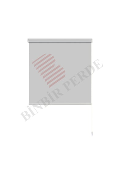 Gri Blackout Stor Perde Karartma, Isı & Işık Yalıtımlı, Ev & Ofis Kullanımı, Alüminyum Mekanizma