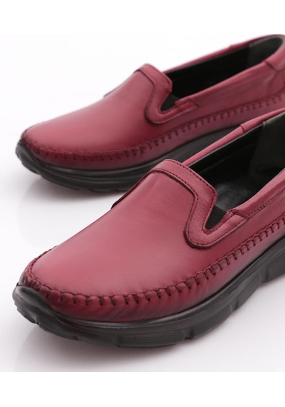 Dgn 602 Kadın Comfort Ayakkabi Bordo
