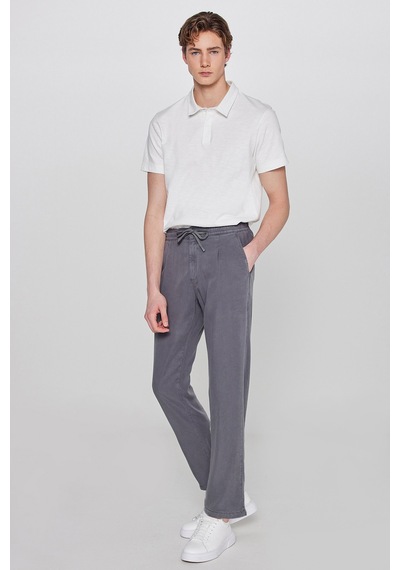 Wrangler Regular Fit Normal Bel Düz Paça Pantolon Erkek Pantolon W261016 793 Koyu Gri
