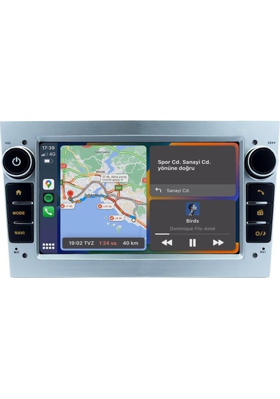 Noiser Opel Sılver 7 Inch Hıgh/st - Astra H - Corsa D - Vectra C - Combo - Zafıra 4 Gb Ram 64 Gb Hafıza Androıd Multımedıa Teyp T5