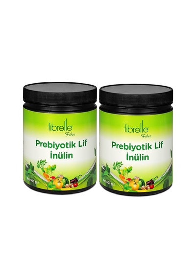 Fibrelle İnülin Prebiyotik Lif 500g Plastik Ambalaj 2 Adet