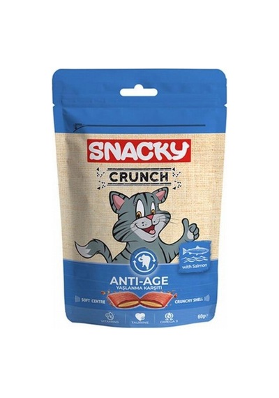 Snacky Crunch Somonlu Kedi Ödülü 60 Gr