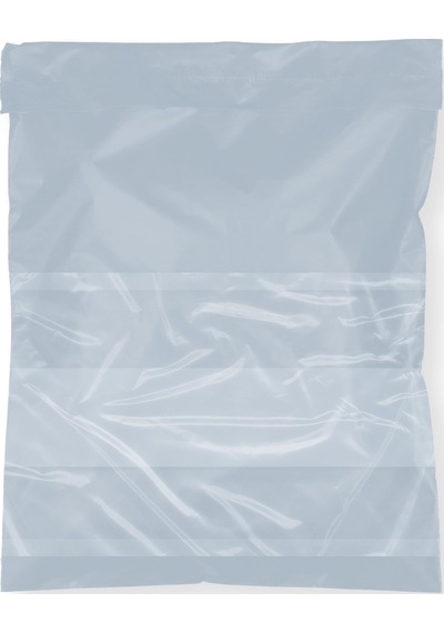 Baskısız Cepli Gri Kargo Poşeti 30x37+5 Cm - 100 Adet