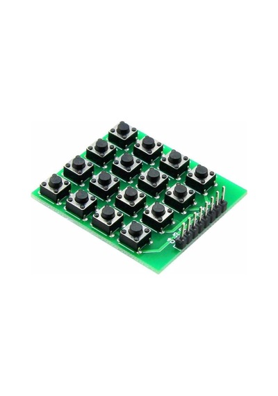4x4 Matrix Tuş Takımı Keypad 16 Butonlu