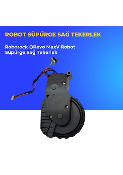 Roborock Qrevo Maxv Robot Süpürge Sağ Tekerlek