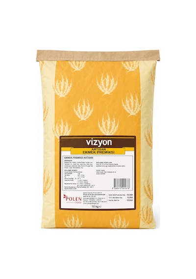 Vizyon Ekmek Premiksi Artısan 10 Kg L Profesyonel Ekmek Karışımı