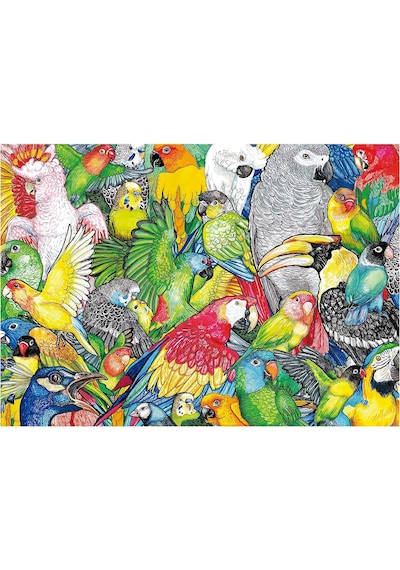 Educa 500 Parça Papağanlar / Parrots Puzzle - 19547