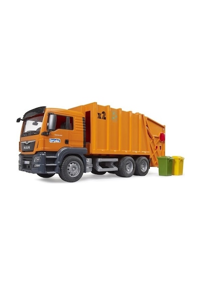 Bruder Man Tgs Çöp Kamyonu Turuncu Br03760 Lisanslı Ürün