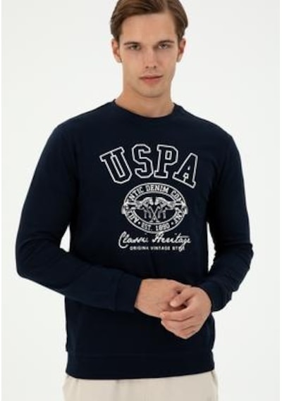 U.s. Polo Assn. Sedan Lacivert Erkek Sweatshirt 1943715