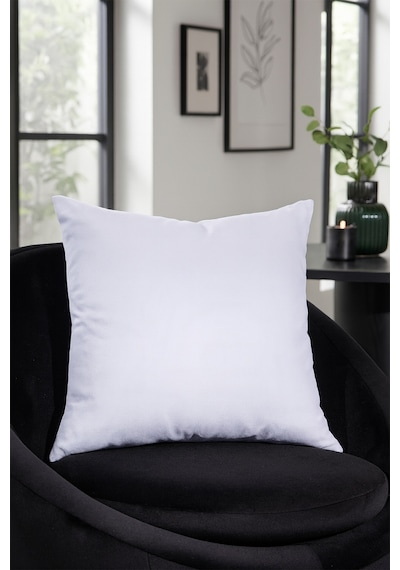 Düz Duck Kırlent Kılıfı Beyaz 40x40 Beyaz