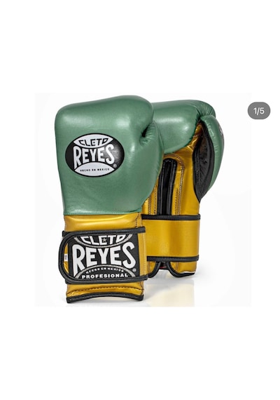 Cleto Reyes Boks Eldiveni Yeşil Gold
