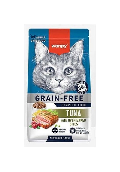 Tahılsız Ton Balıklı Yetişkin Kedi Maması 8 Kg Wanpy