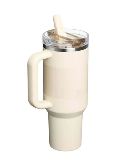 Stanley The Quencher Protour Flip Straw Tumbler 40 Oz 1, 18 L Cream Fade Sızdırmaz Pipetli Termos Siyah - Yeşil