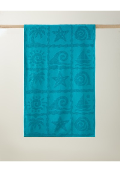 English Home Summer Vibes Pamuk Plaj Havlusu 70x140 Cm Turkuaz