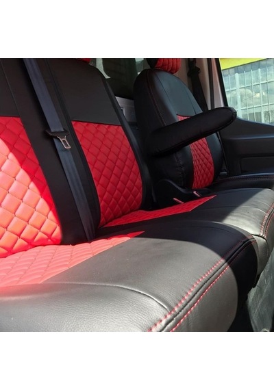 Ford Transit Tek Kabin Araca Özel Deri Oto Koltuk Kılıfı (495235442)