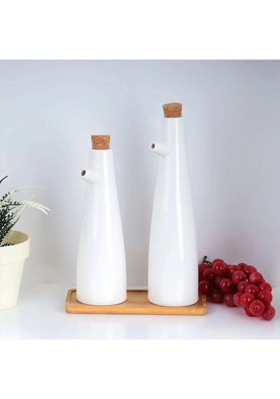 Pure Porselen 2'li Yağlık Seti - 240 + 300 Ml