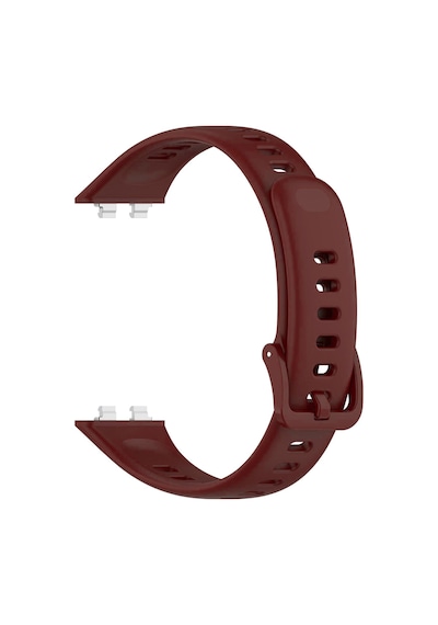 Caseonn Huawei Band 11 Pro Kordon Tam Korumalı Spor Silikon Kordon Kayış Bordo