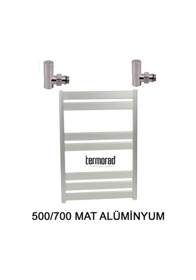 Mat Alüminyum Havlupan 50 x 70 Cm Termorad Petsa Slim +2 Adet Radya