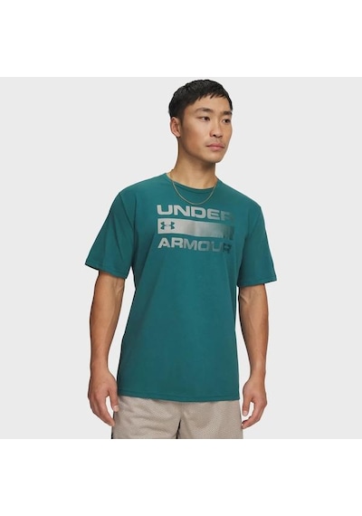 Under Armour Team Issue Wordmark Erkek Yeşil Tişört