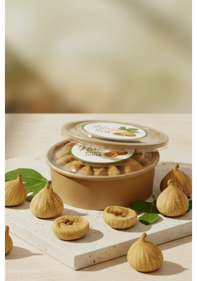 Dağ İnciri Süzme 500 Gr Organik Kuru İncir Yumuşak Tabak İçinde 500 G