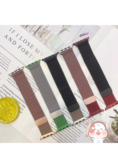 Watch Ultra 49mm Kordon Uyumlu Krd-22 Metal Strap Kayış Clo- No4