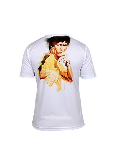 Dosmai Dijital Baskılı Bruce Lee Bisiklet Yaka Spor T-shirt Sbt136