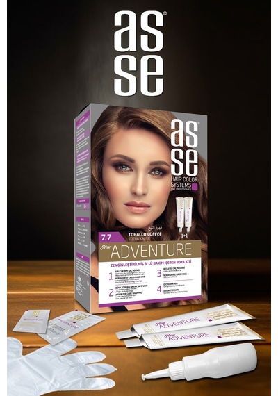 Asse Set Boya 7.7 Tütün Kahve
