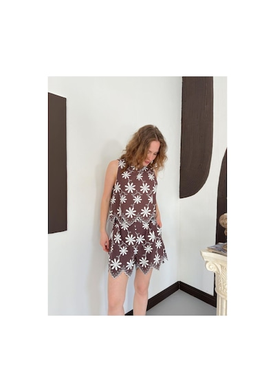 Verymoda Nakışlı Gömlek D2858 Kahve