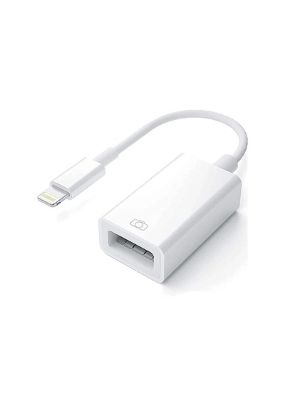 Apple Uyumlu iPhone iPad  Lightning To Usb Tak Çalıştır Kamera Adaptörü - Fc490