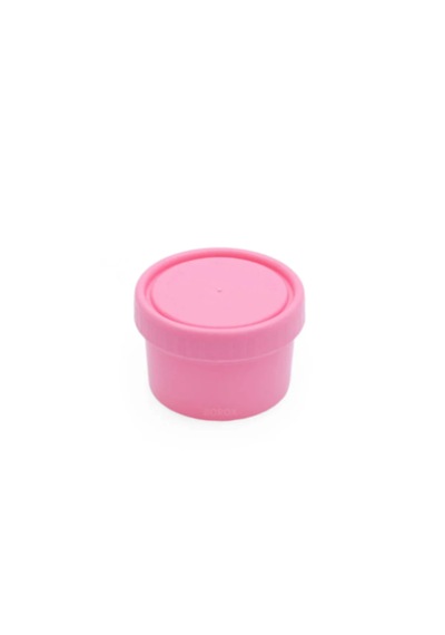 Pomad Kabı 50 Ml - Pembe Numune Şişe Kapaklı Gaita Kabı