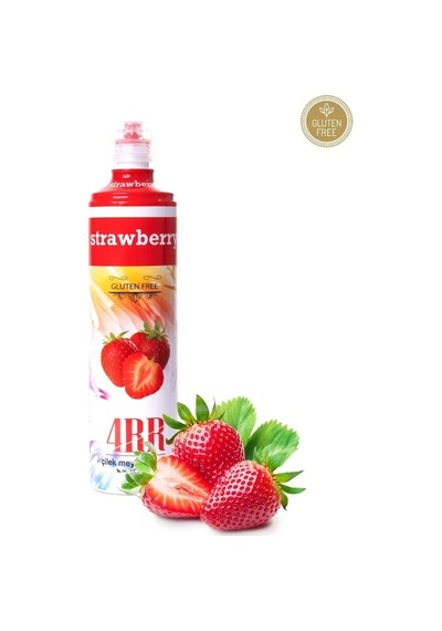 4rr Çilek Meyve Püresi Doğal, Katkısız, Glutensiz Lezzet, 750 Ml