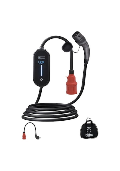 Hims Hctk-11 11kw Ev Tipi Taşınabilir Elektrikli Araç Şarj Cihazı