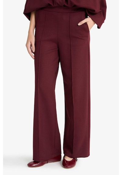 Defacto Wide Leg Geniş Bol Paça Pantolon F3687ax25wnbr34 Bordo