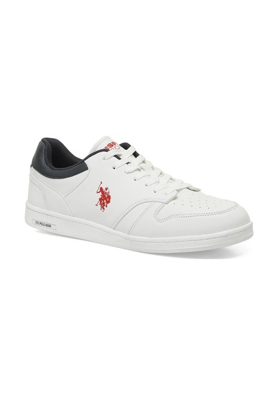 U.s. Polo Assn. Santa 4pr Beyaz Erkek Sneaker 000000000101812483 Beyaz - Lacivert - Kırmızı
