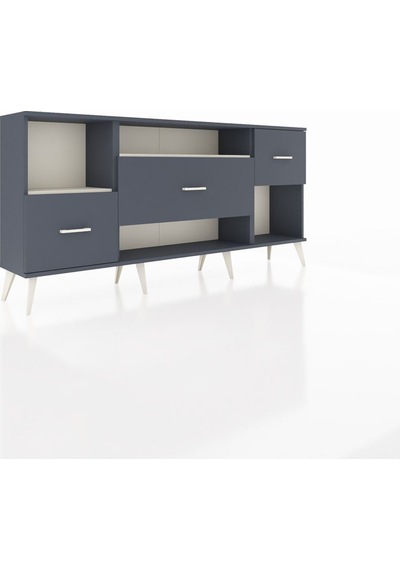 Arges Konsol 2 Raflı 3 Çekmeceli 176x30x83 Antrasit-aytaşı/antrasit Aytaşı/antrasit Arges Konsol 2 Raflı 3 Çekmeceli 176x30x83 Antrasit-aytaşı/antrasit Aytaşı/antrasit